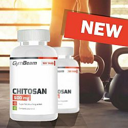 Chitosan 500 mg - GymBeam 120 tbl.