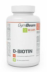 D-Biotin - GymBeam 90 kaps.