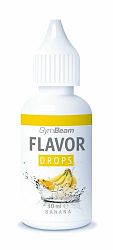 Flavor Drops - GymBeam 30 ml. Banana
