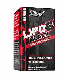 Lipo 6 Black Ultra Concentrate - Nutrex 60 kaps.