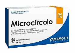 Microcircolo (pomáha proti zadržiavaniu vody a celulitíde) - Yamamoto 30 tbl.