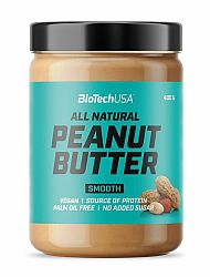 Peanut Butter All Natural - Biotech USA 400 g Crunchy