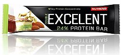 Tyčinka Double Excelent Protein Bar - Nutrend 85 g Mandle+pistácia
