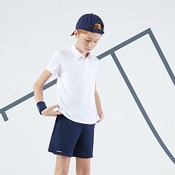 ARTENGO Detské tenisové šortky TSH Dry tmavomodré 10-11 r (141-150 cm)