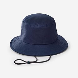 FORCLAZ Pánsky trekingový klobúk Travel 100 s ochranou proti UV modrý 60-62 cm