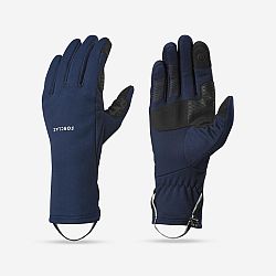 FORCLAZ Strečové dotykové rukavice MT500 na horskú turistiku tmavomodré XL