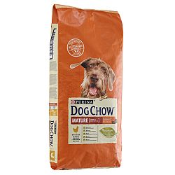 Granuly – suché krmivo pre dospelých psov Dog Chow Mature s obsahom kuraciny 14 kg