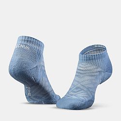QUECHUA Ponožky Hike 100 nízke svetlomodré 2 páry modrá 35-38