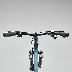 RIVERSIDE Trekingový bicykel 500 zelený šedá L