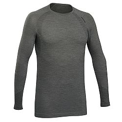 SIMOND Pánske vlnené tričko Alpinism Seamless s dlhým rukávom šedá XL