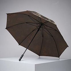 SOLOGNAC Odolný poľovnícky dáždnik Treemetic s maskovaním s priemerom 121 cm khaki