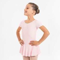 STAREVER Dievčenský baletný trikot so sukničkou ružový ružová 4-5 r (103-112 cm)