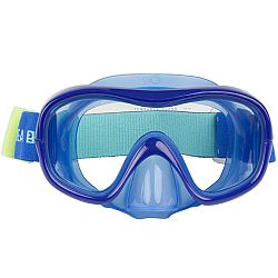 SUBEA Šnorchlovacia maska 100 Comfort modrá M