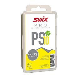 SWIX Vosk PS10 na voskovanie za tepla 0 °C/+10 °C – 60 g žltý 60 G