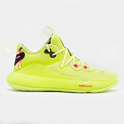 TARMAK Basketbalová obuv so stredne vysokým zvrškom SE500 MID unisex žltá žltá 40