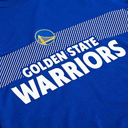 TARMAK Pánske spodné tričko NBA Warriors s dlhým rukávom modré XL