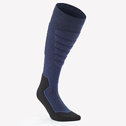 WEDZE Lyžiarske ponožky 100 JQT čierno-biele modrá 35-38